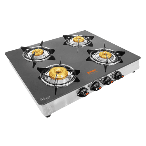 glass top gas stove lowest price