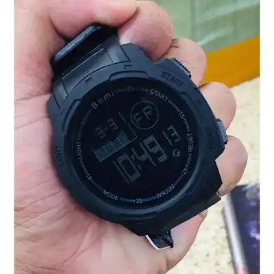 Waterproof watch with online timer