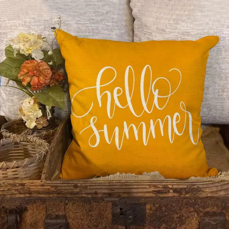 Summer pillow hot sale covers