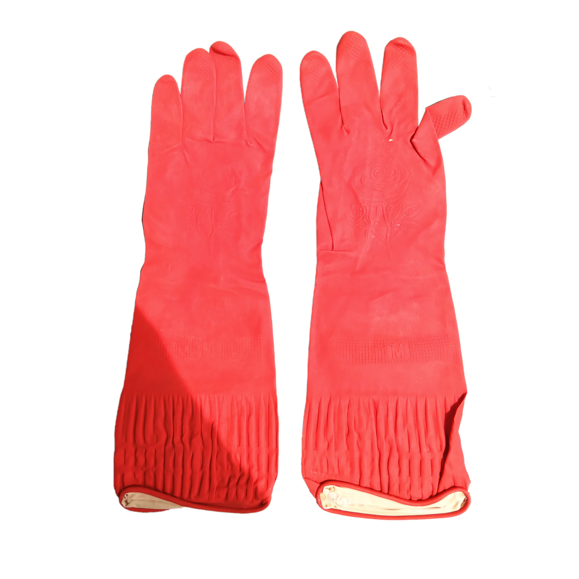 Sl Rubber Cleaning Gloves,nonslip Texture,easy To Clean,reusable
