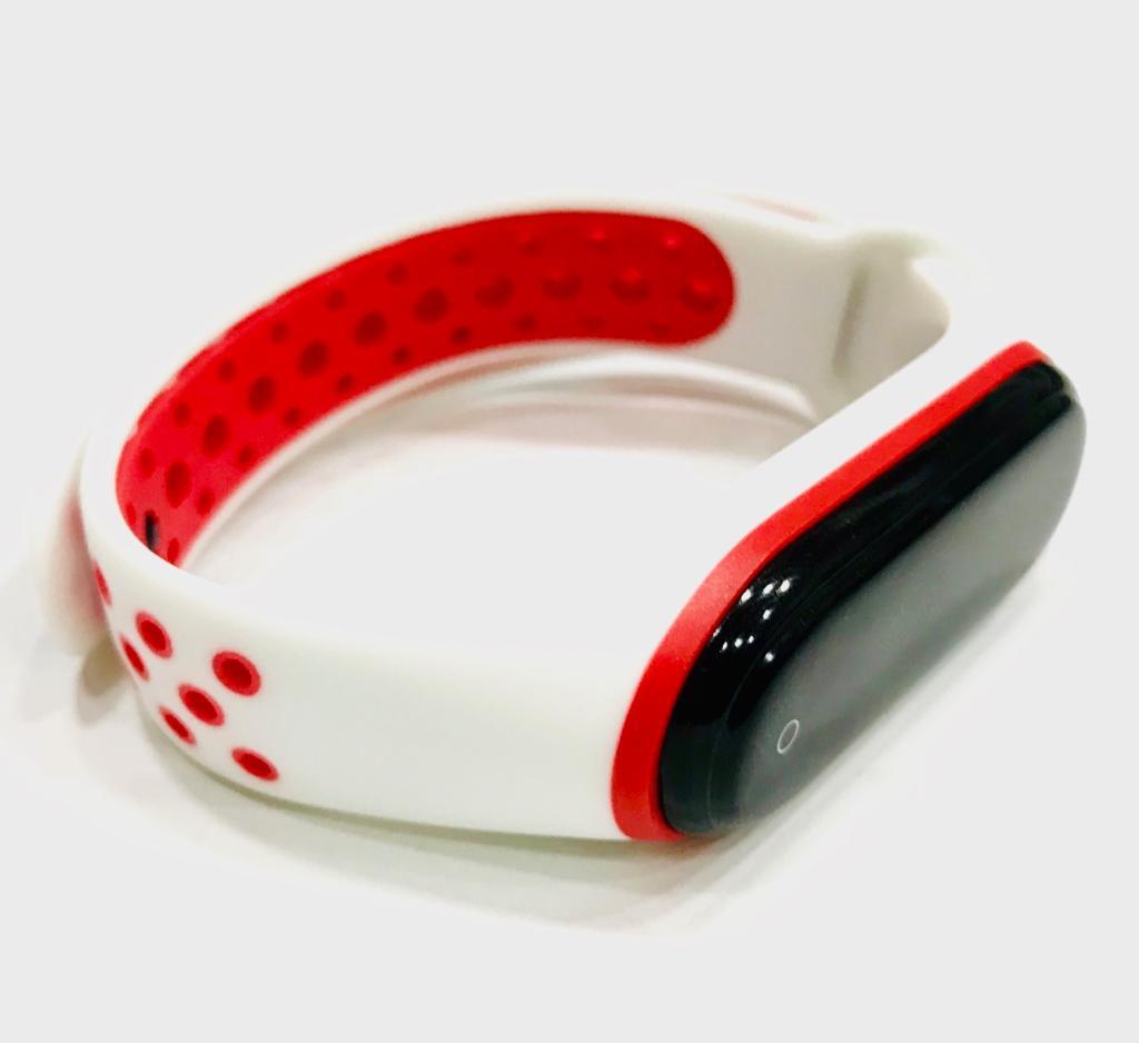 NIKE Design RED \u0026 WHITE M4 / MI4 / MI Band 4 Replacement Strap Double  Colour: Buy Online at Best Prices in SriLanka | Daraz.lk