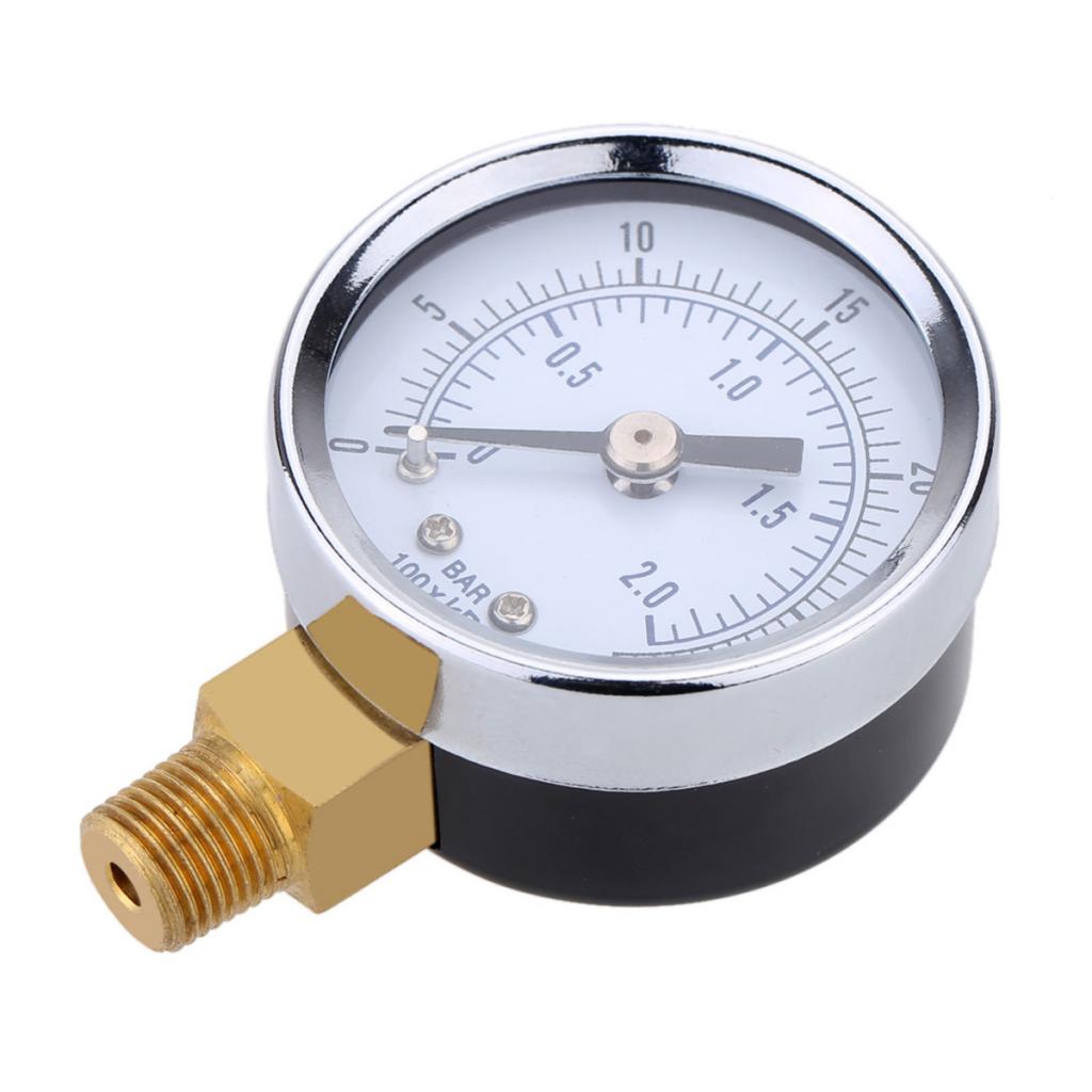 Cheap and stylish Hydraulic Gauge 030psi 02bar Mini Dial Water Oil