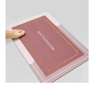 Super Absorbent Bathroom Modern Mat | Daraz.lk