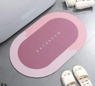 Super Absorbent Bathroom Modern Mat | Daraz.lk