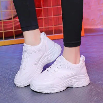 Korean white hot sale shoes