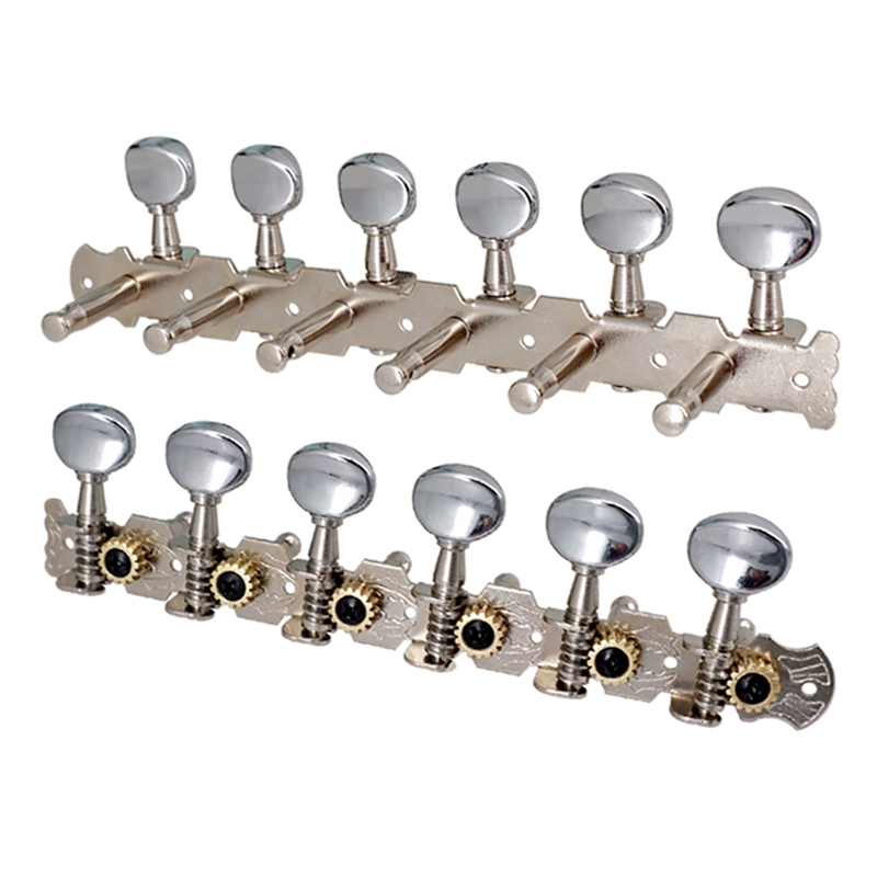 2Pack 6R6L Stainless Guitar Tuning Peg Machine Heads Tuners Button: Buy  Online at Best Prices in SriLanka | Daraz.lk