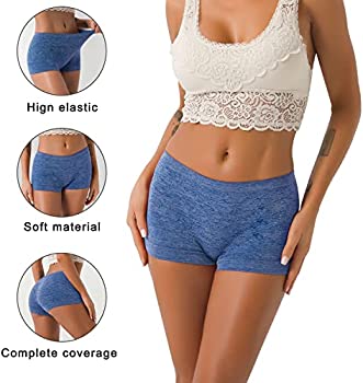 Girl Low Waist Pure Cotton Box Panties. 