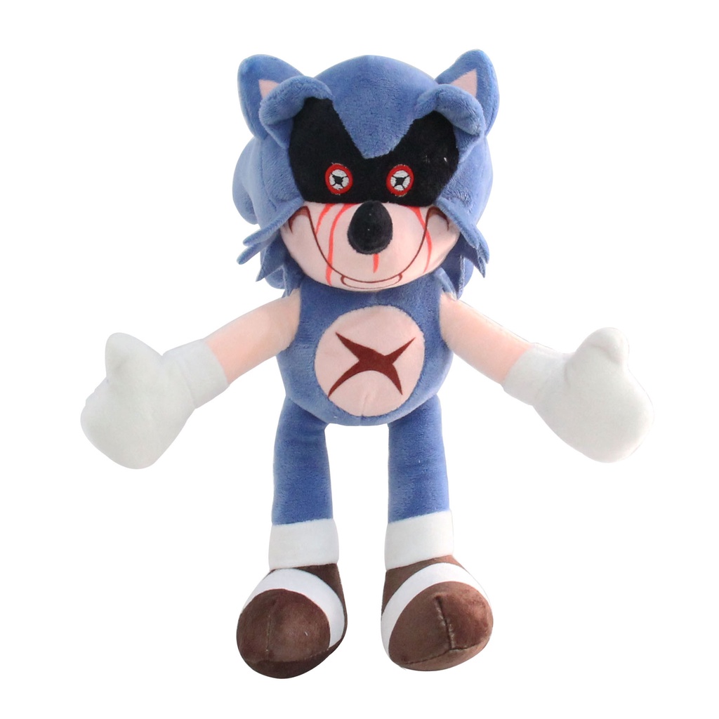Sonic EXE Plush Toys Blood Sonic Stuffed Dolls Gift For Kids Home Decor Baby Throw Pillow Stuffed Toys For Kids