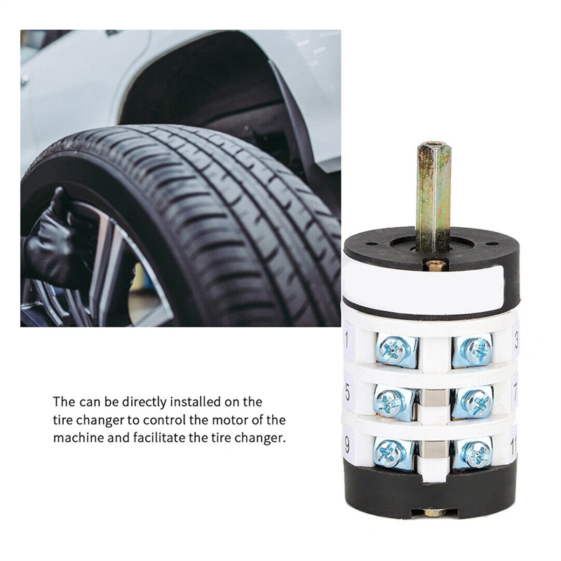 thumbnail image 2 of 40A Tire Changer Machine Motor Forward Reverse Turn Table Pedal Switch 1EC943 EB 2 of 11