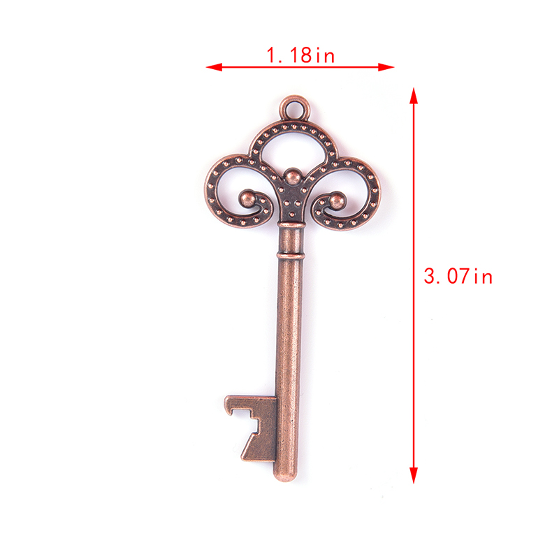 Key Shaped Bottle Opener Keychain Key Ring Beer Bottle Opener Beer Opener　ZHIXING. 
