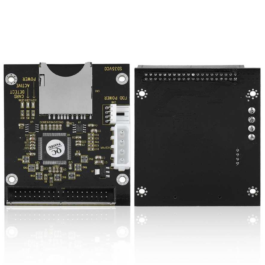 NEW Micro SD/TF/SDXC Memory Card to 2.5" 40pin IDE Male Adapter For PC Desktop. 