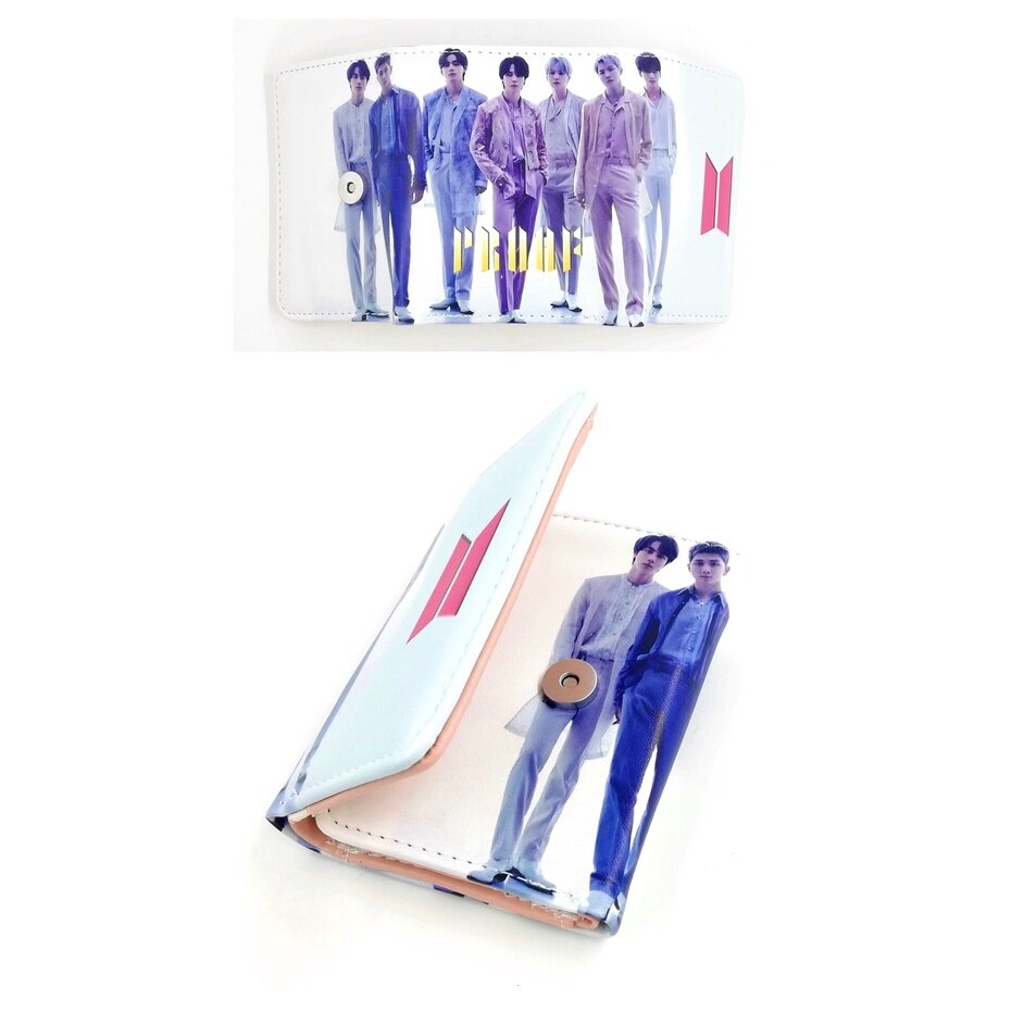 KPOP Wallet Purse 3 layer BTS STRAY KIDS ENHYPEN NCT TXT Dompet Perempuan Wallet Women. 