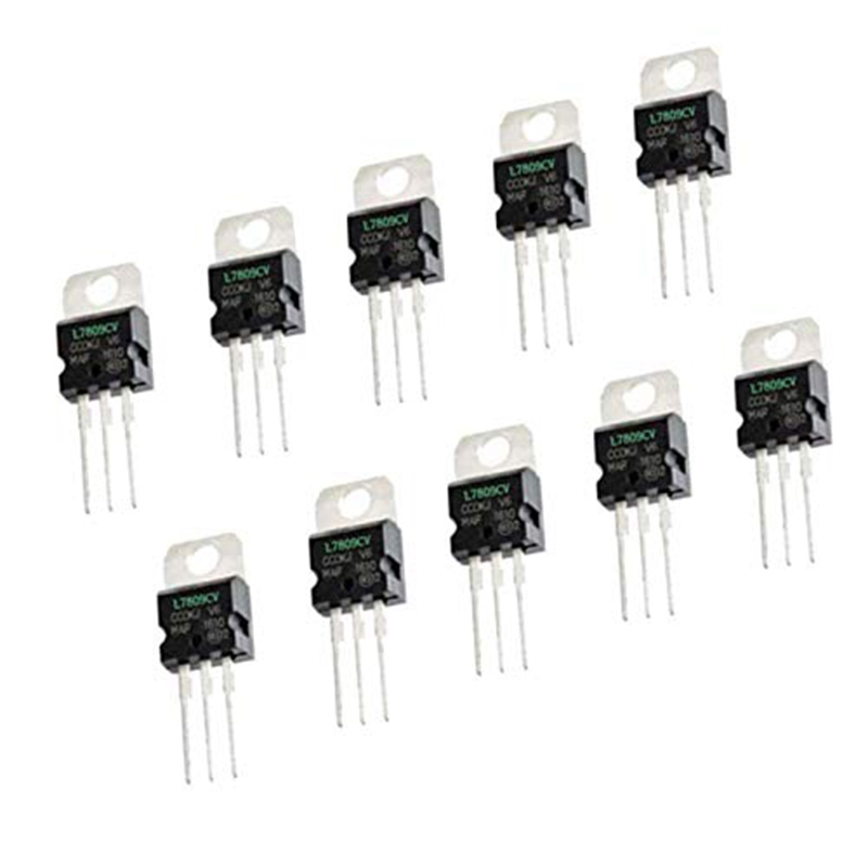 Voltage Regulator - 10PCS New L7809CV L7809 LM7809 ST TO-220. 