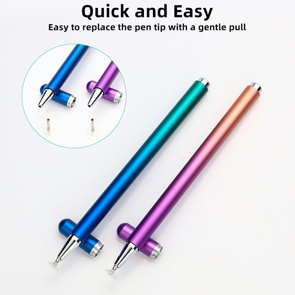 Drawing Pen with Built-in Replaceme for Samsung Galaxy M53 M23 A53 5G A03 Core A03S A73 A33 M52 A13 A22 A32 A72 A52 M62 F62 A02S A12 Stylus Pencil Touch Screen Pen. 