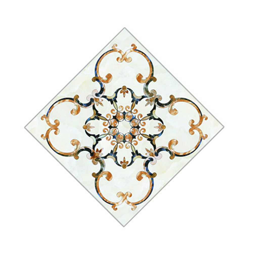 10Pcs Self-adhesive PVC Waterproof Floor Tile Diagonal Sticker. 