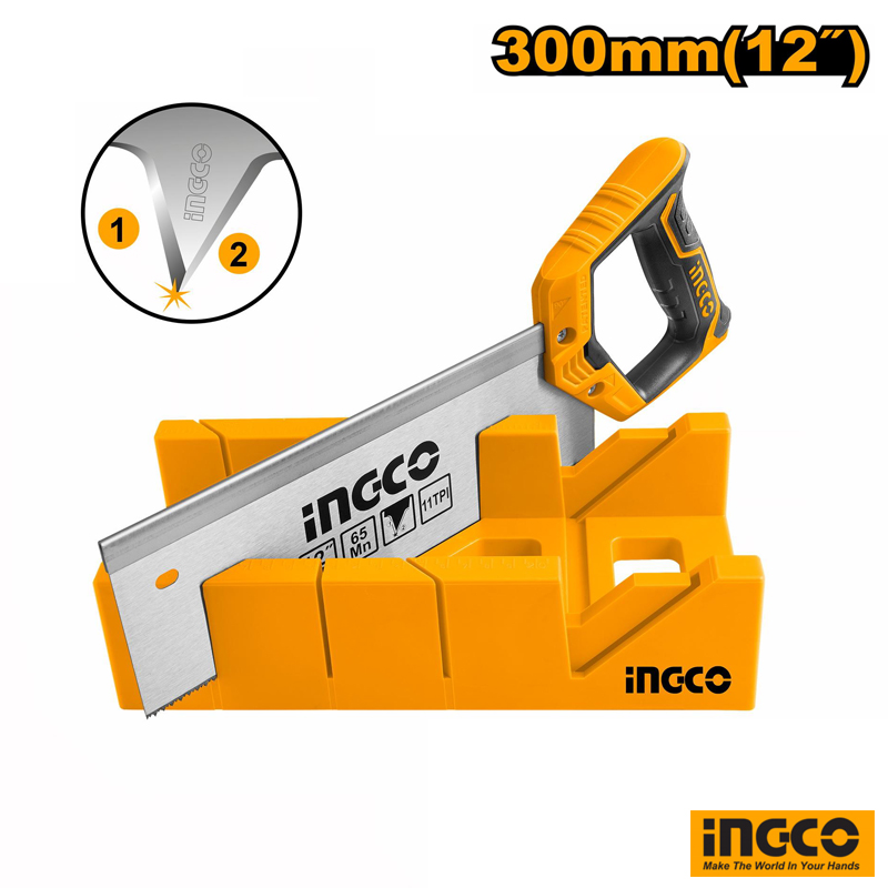 INGCO Mitre Box Back Saw Set Daraz.lk