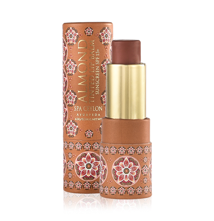 Spa Ceylon Almond Tinted Lip Balm - Tamarind SPF 15+