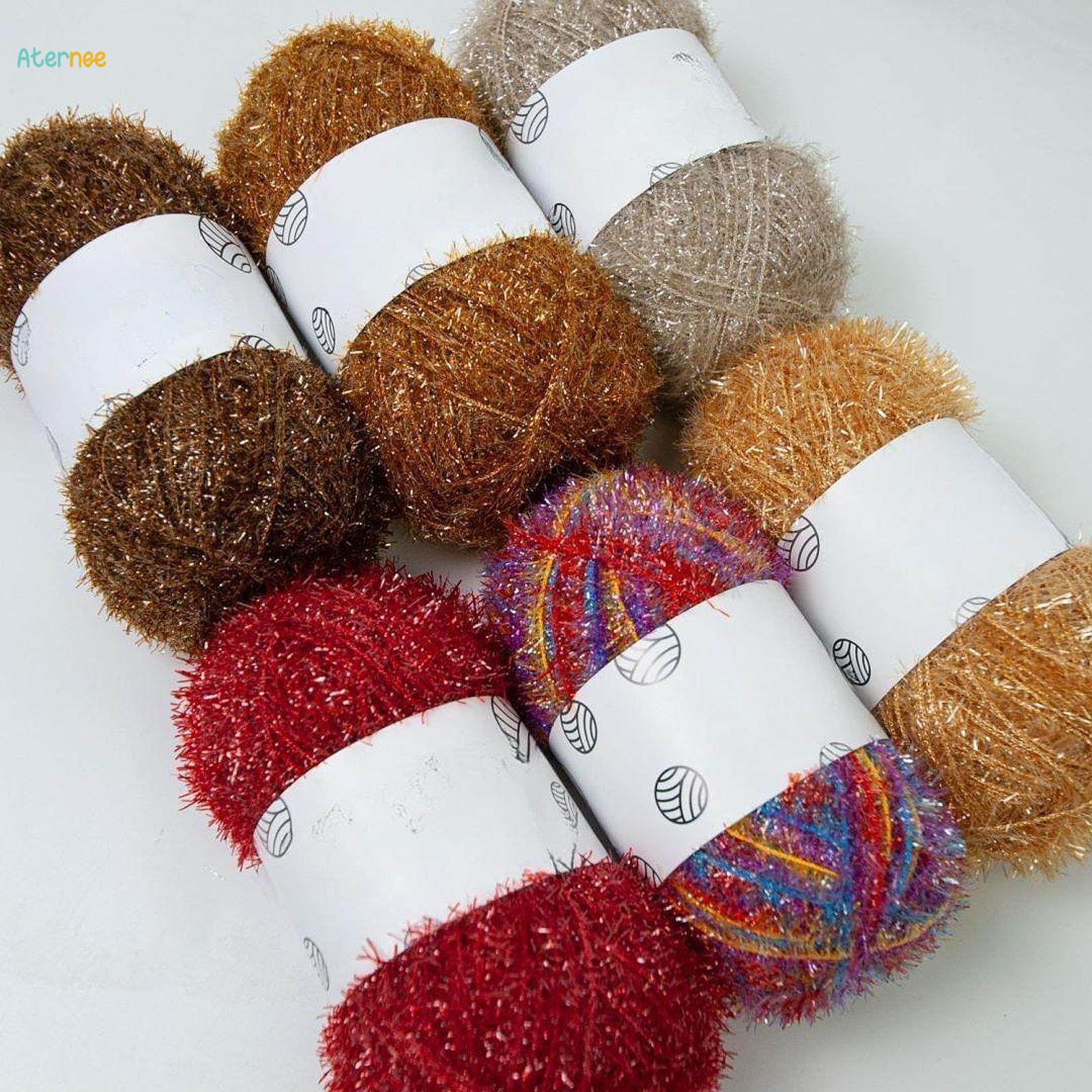 Yarn Multifunction Dish Towel Thread Hand Knit Yarn Dishcloth Thread for Tableware Scrubbing. 