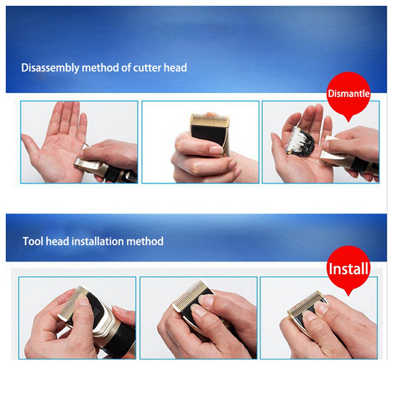 NAMUNY 4X Blade Nozzles Pet Clipper Blade Steel Cutter Dog Hair Trimmer Spare for 938 X1 X5 P3 P2 X7 P7 S1 T2 T3 C1. 