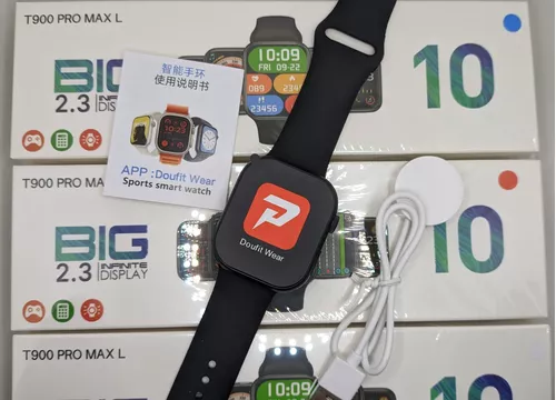 2025 New Arrival Serie 10 T900 Pro Max L Smart Watch 2.3inch Full Touch Fitness Tracker Series 10 Smartwatch T900pro Max L smart watch