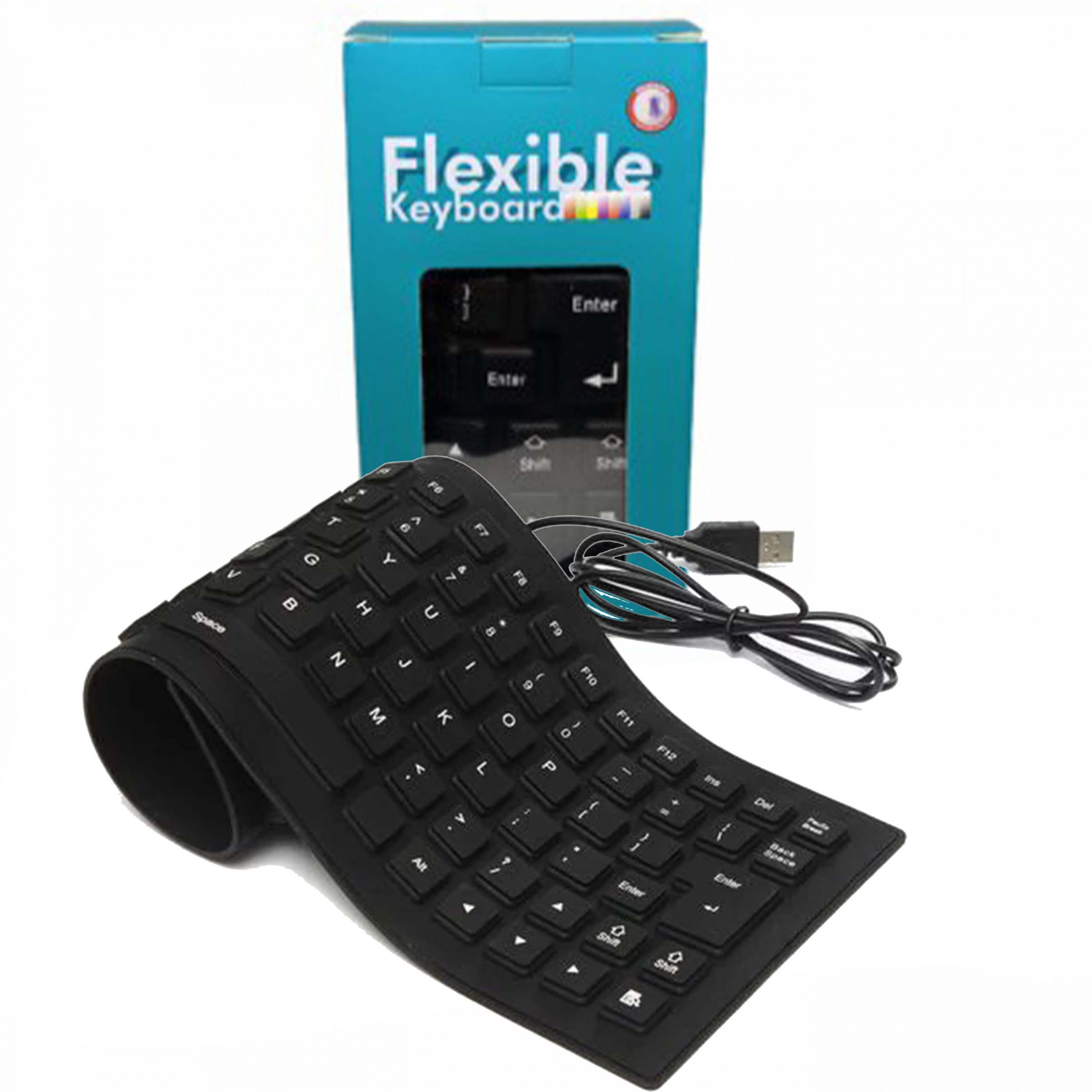 Flexible Folding Wired Keyboard for PC Desktop Laptop Daraz.lk