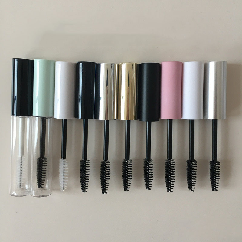 10ml 9 Cap Bottles Makeup Container Refillable Colours Bottle Accessories Mascara Tube Empty
