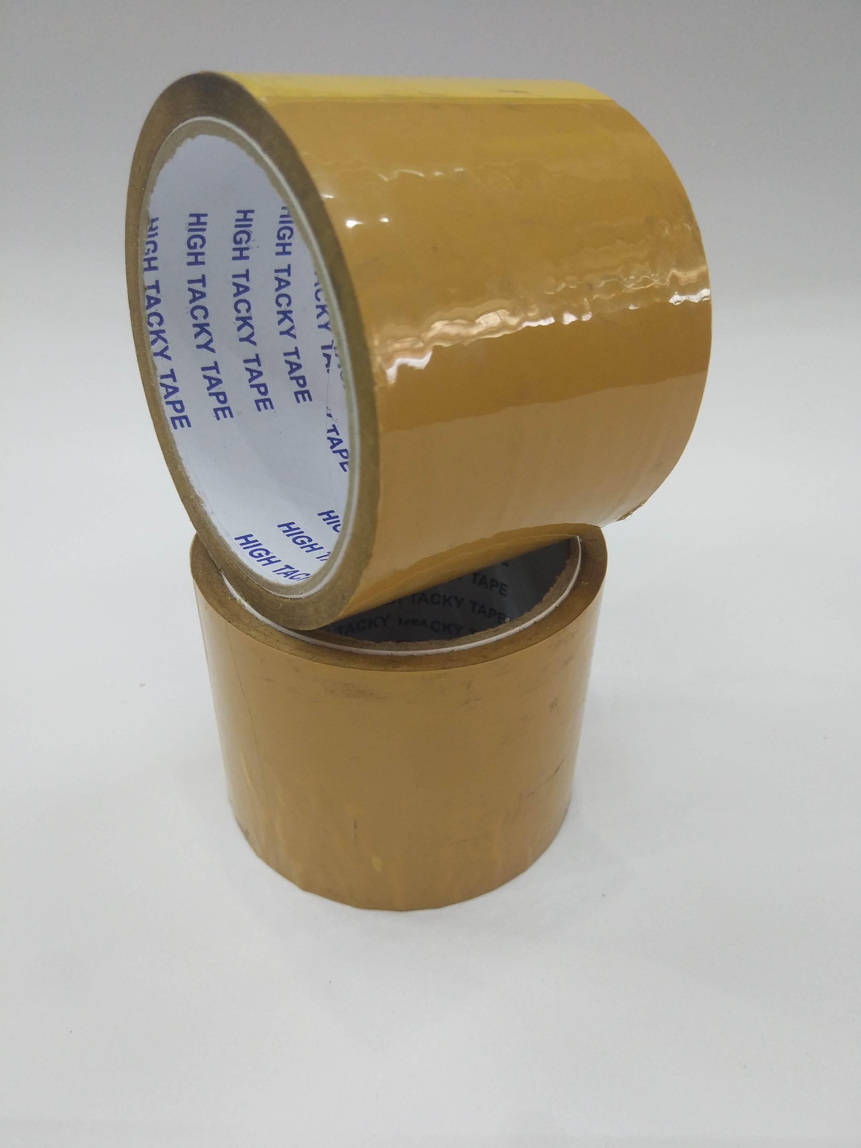 PVC Tape - 3" x 100m Brown. 