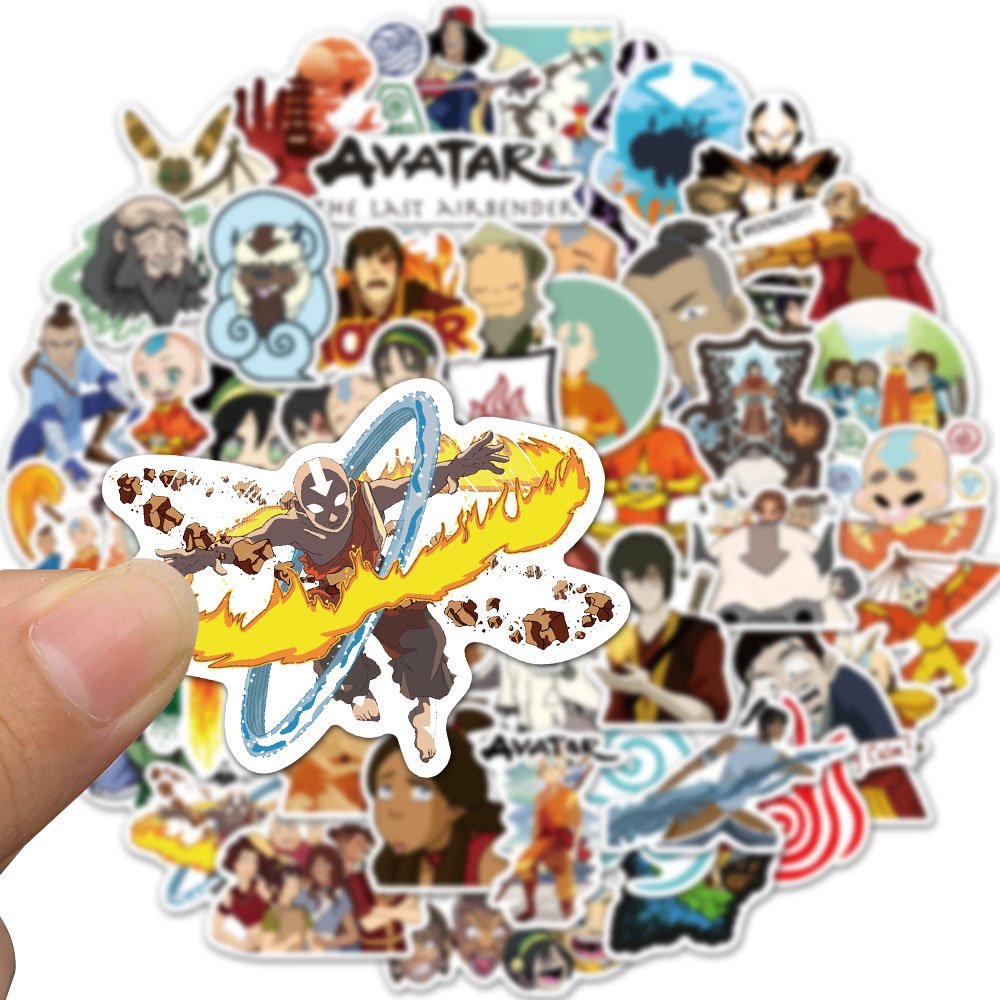 20/40/60pcs Avatar The Last Airbender Stickers Laptop Luggage Skateboard Stickers. 