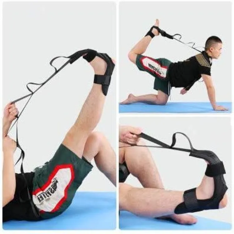 Yoga Stretch Strap, Leg Stretcher Foot Stretching Belt with Loops