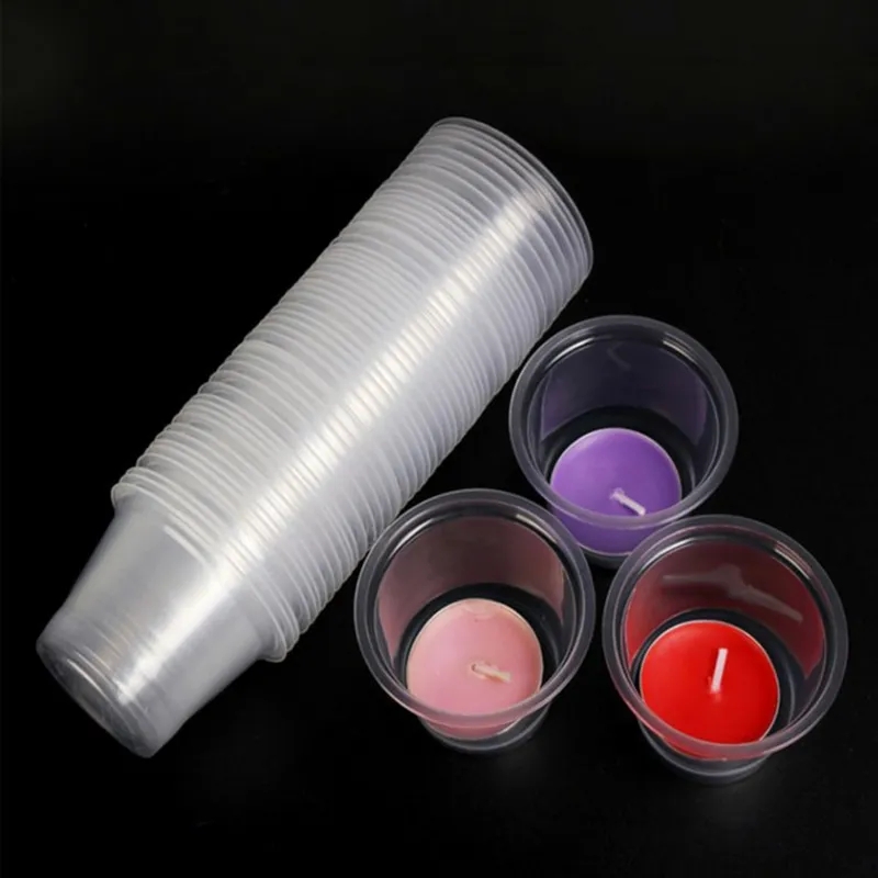 25pcs 80ml Disposable Container Plastic Clear Cup With Lid & Spoons For Use Ice-cram, Sauce, Jelly, Yogurt, Mousse Cups. 