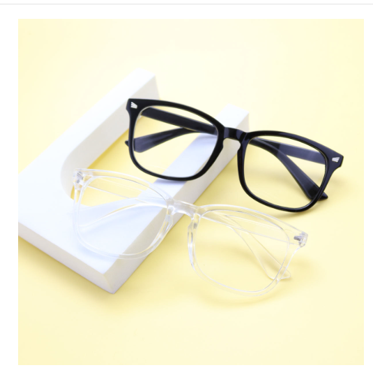 Transparent computer glasses Anti Blue Light Blocking Glasses Square Nerd Eyeglasses Frame Anti Blue Ray unisex Computer Game Glasses. 