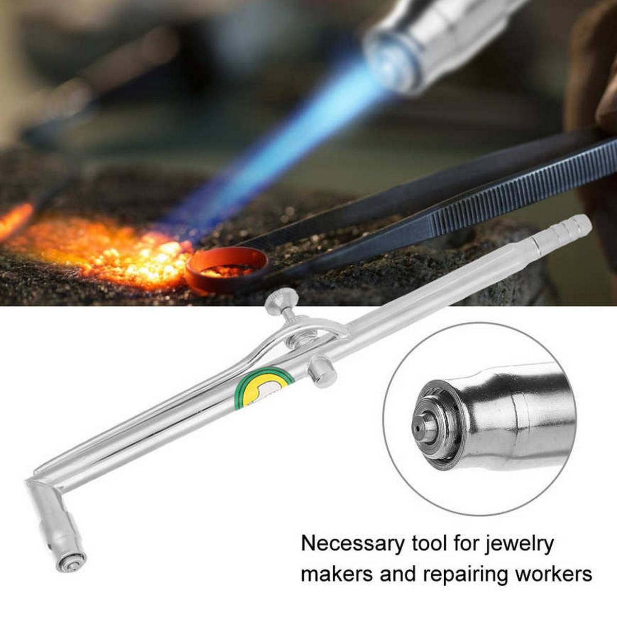 Best】Portable Mini Gas Torch Jewelry Making Tool Copper Welding
