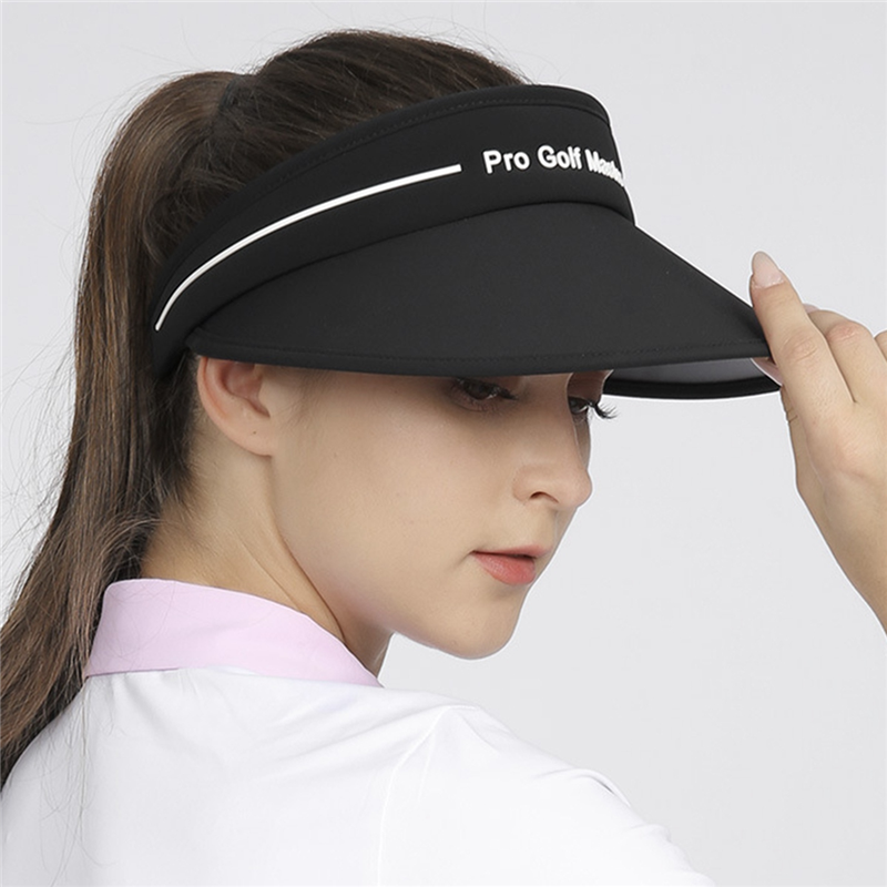 PGM 1 Piece Headless Large Brim UV Resistant Sun Cap Fishing Hiking UV Protection Cap ,White. 