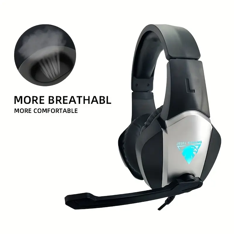 Jedel GH220 Gaming Headphone With Noise Canceling Microphone. 