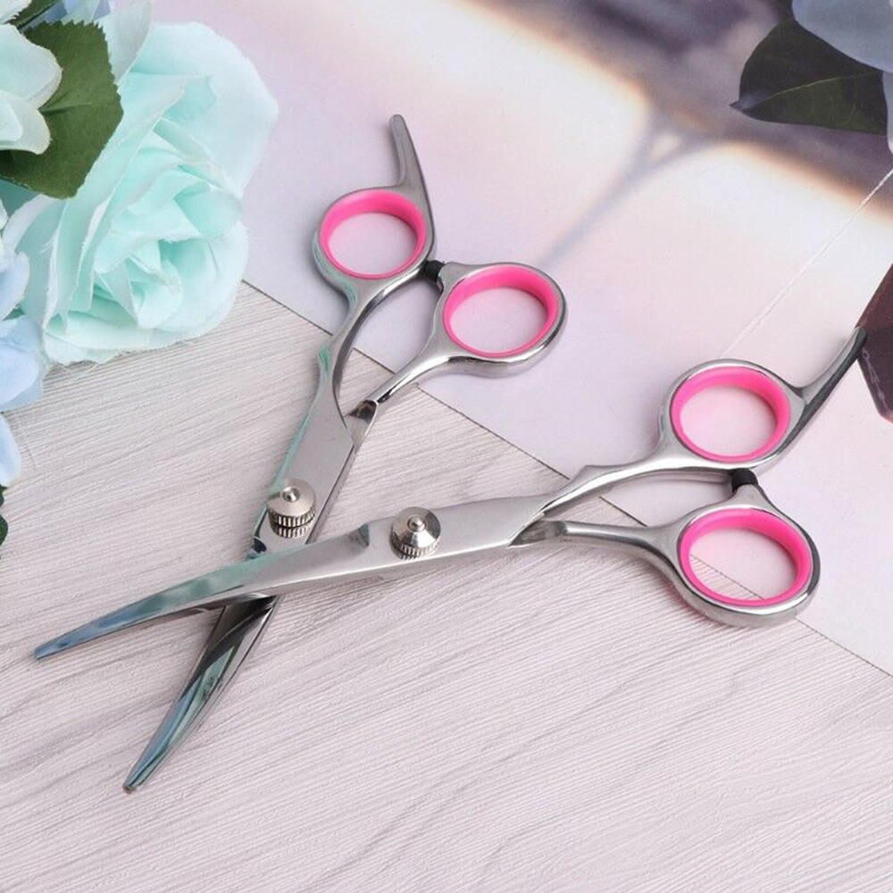 【KuaKe Mall】6" 7'' Steel Curved Blade Scissors Dog Cat Cutting Hair Scissors Barber Holder Up/Down Curved Scissors. 