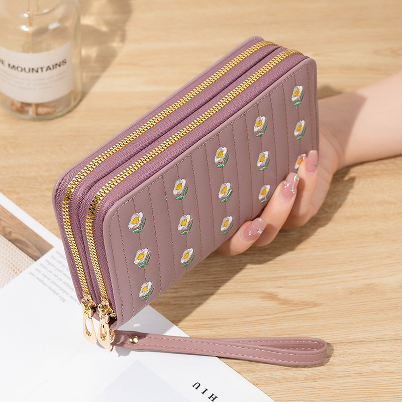 Multicolor Long Wallet For Women With Money Purse For Ladies, Card Holder,  And Zipper Clutch Classic And Original Design 263z From Ferdinand6, $13.39  | DHgate.Com