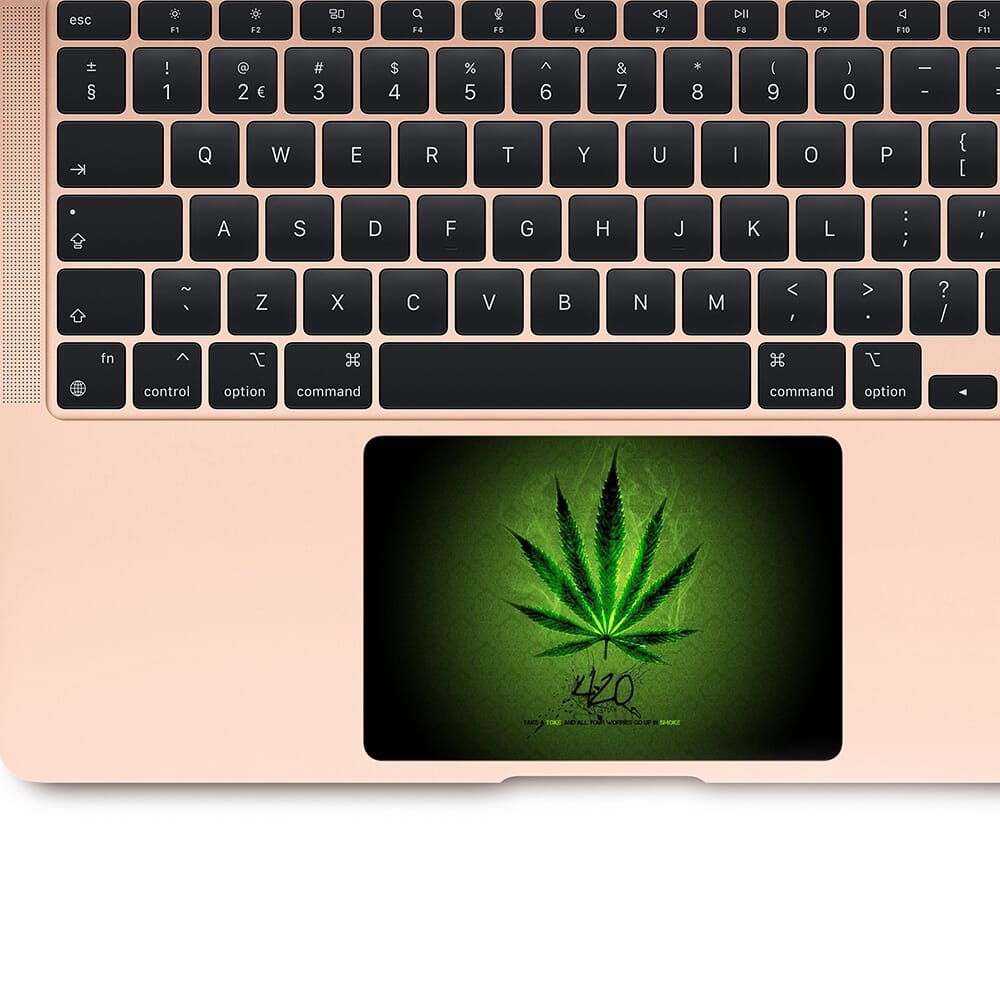 Laptop Skin Protector Sticker Mousepad Touchpad Trackpad Decal Vinyl Sticker Protector With High Quality Matte Laminate  Suitable For All Kind Of Laptops