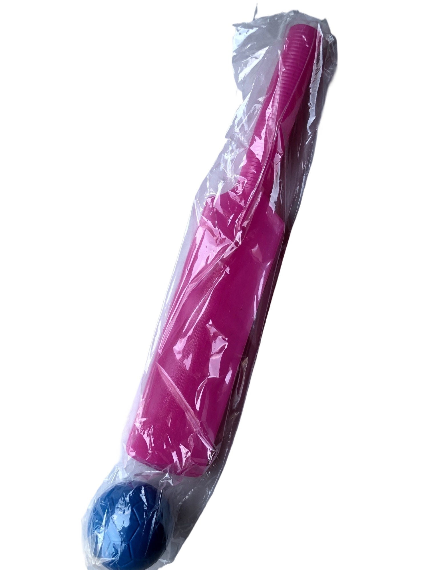 Made in Sri lankan Plastic bat and ball comes in two sizes 15inch and 17.5inch height small and medium sizes.. 