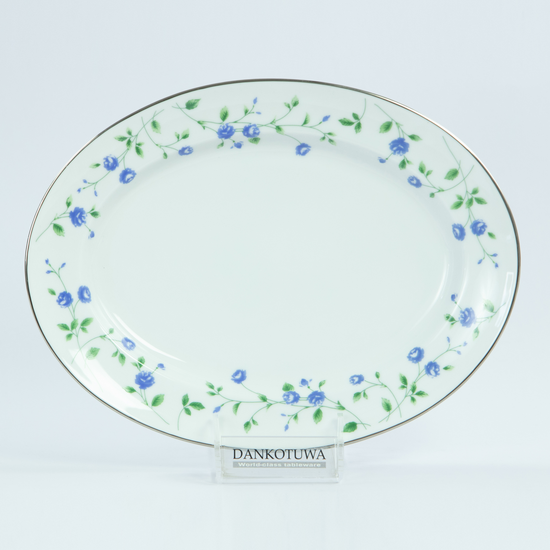 Blue Rose 21 PCS Dinner Set. 