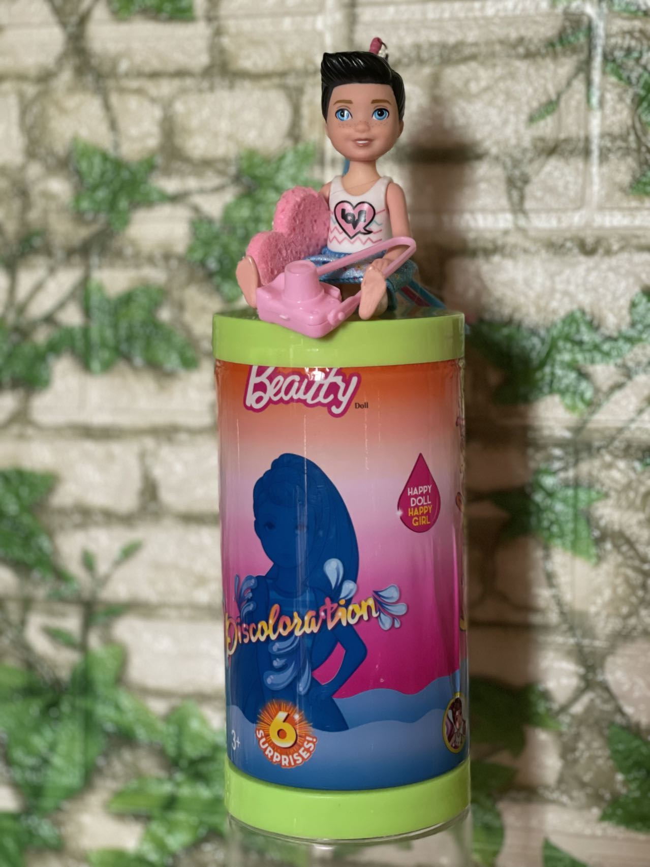 Colour reveal doll beauty barbie discoloration water wash surprise dolls. 