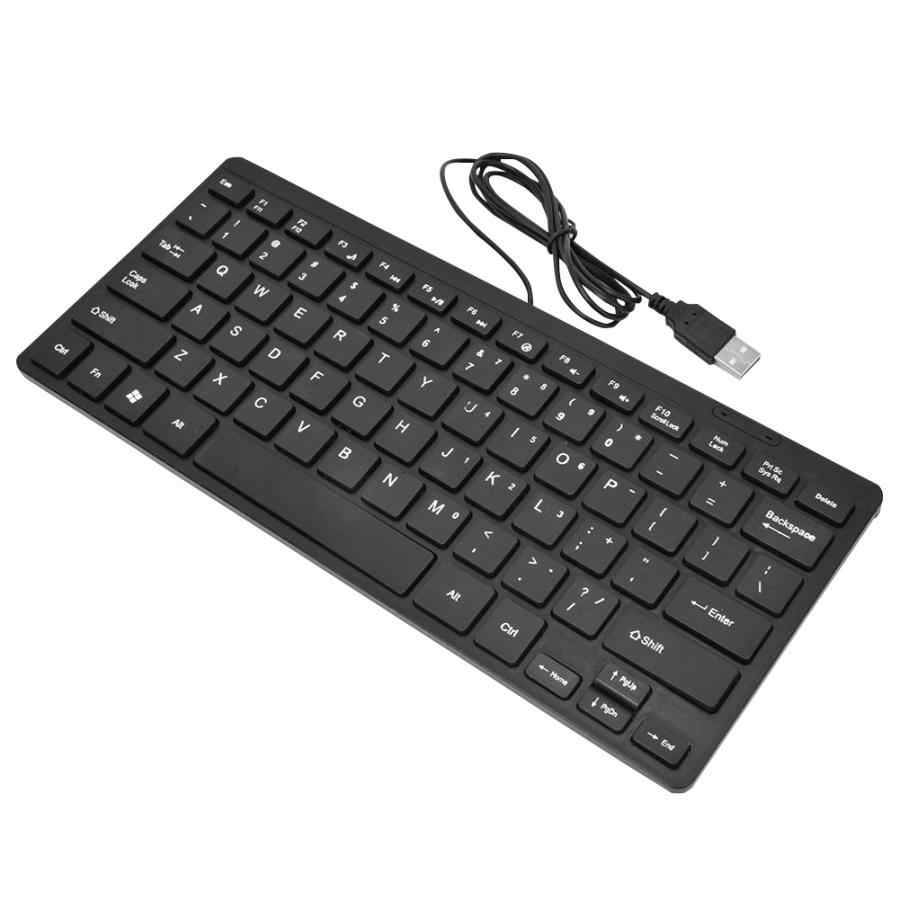 K1000 Mini Wired USB Keyboard for Computer