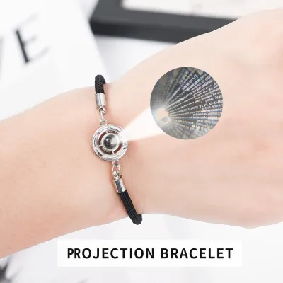 Bracelet that says i love hot sale you in 100 different languages