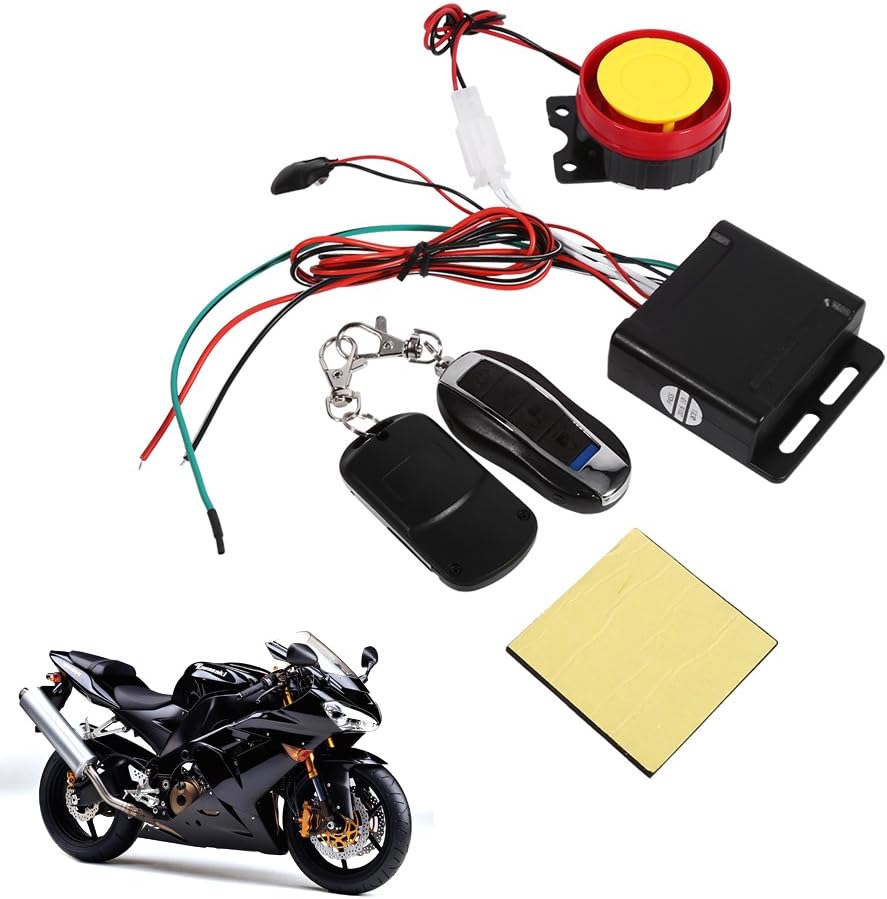 HJG Bike Security Alarm System With Remote For All Bikes (Premium