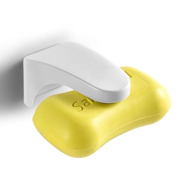 Magnetic Soap Holder Soap Dish Organizer Bathroom Accessories Wall Mounted Sponge Holder Bathroom Kitchen Storage Rack. 