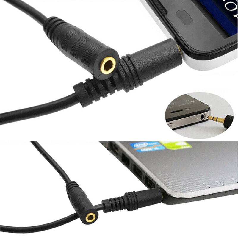 ( 1.5M / 3M / 5M / 10M ) 3.5mm Jack AUX Extension Audio Cable 3.5mm To Aux Base Wire Cord Headphone Microphone Extender Cable. 