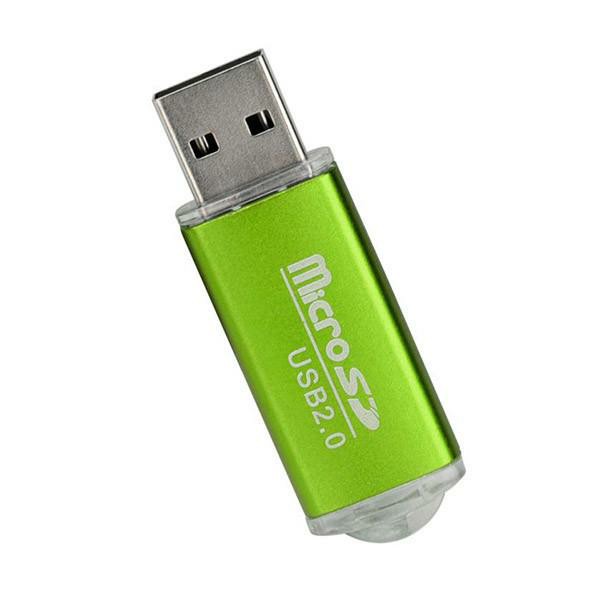 MINI Super Speed USB 2.0 Micro SD Card Reader. 