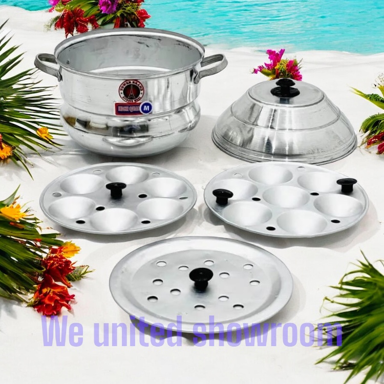 Latest Aluminium non stick Idli Maker/cooker And Steamer pot pan Best Maker For Home & Restaurant Standard Idli Maker. 