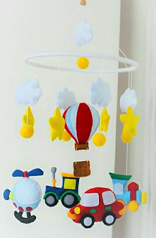 Baby Boy Mobile For Cot