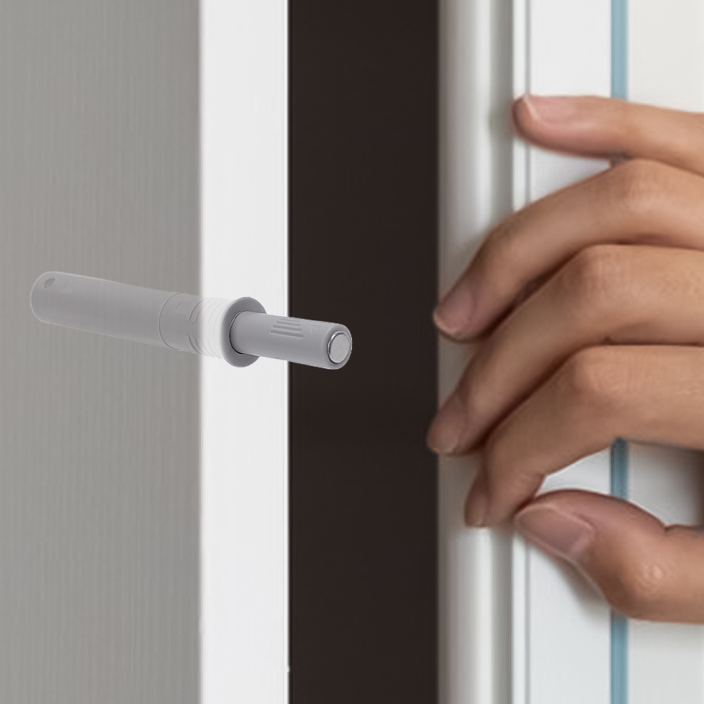 Cabinet Door Rebounder Handle-free Rebound Device Concealed Cabinet Door Rebounder Soft Quiet Closer for Furnitures Accessories. 