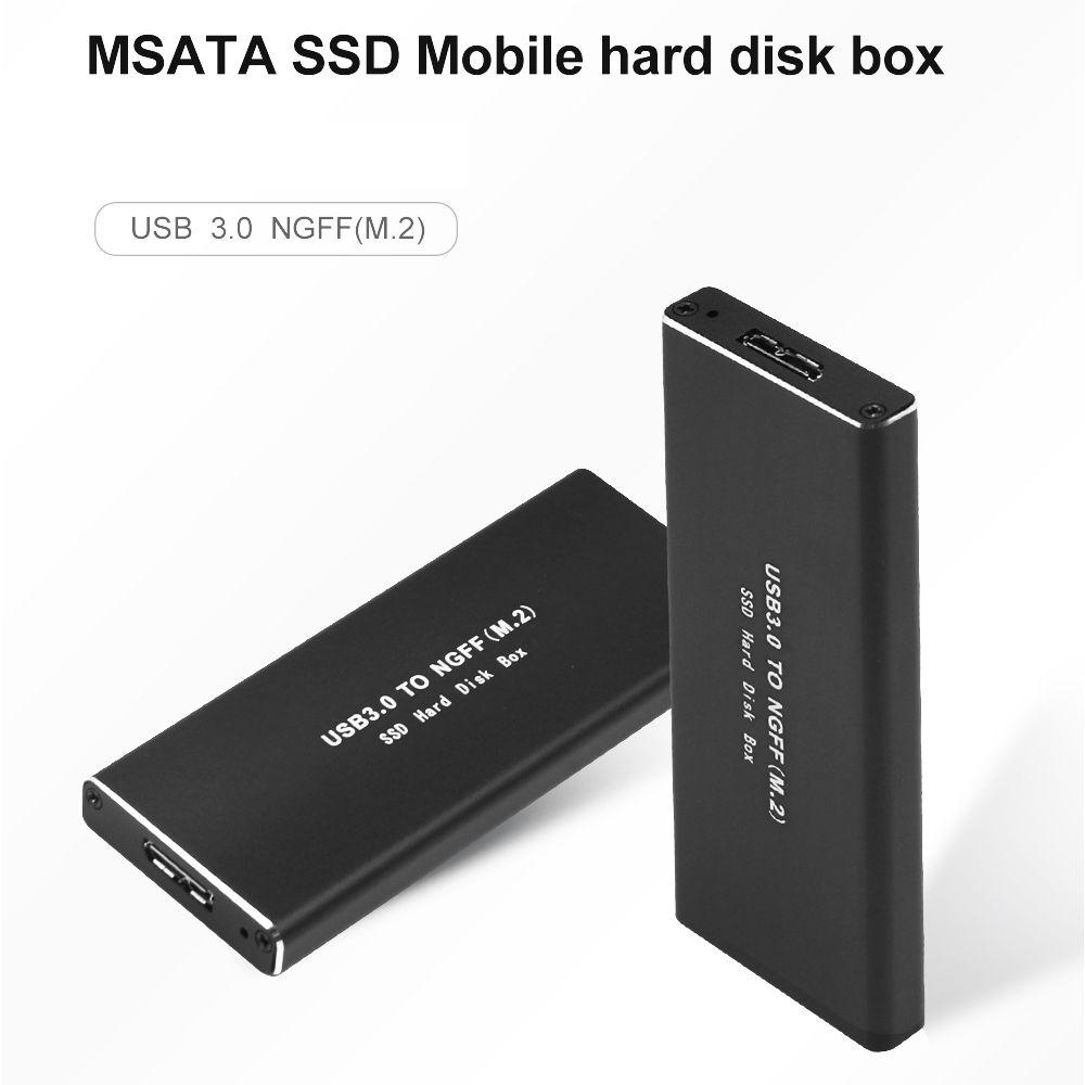 SSD Enclosure Aluminum M.2 SSD Enclosure M2 SATA NGFF to USB 3.0 Adapter